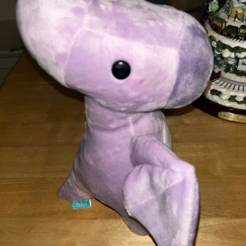 Bellzi Terri the purple pterodactyl plush plushy stuffed animal with tags!